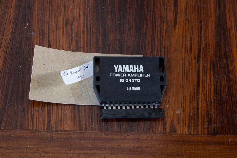 YAMAHA ORIGINAL AMPLIFIER IC Part# IG 04570 ALSO STK 1070 II