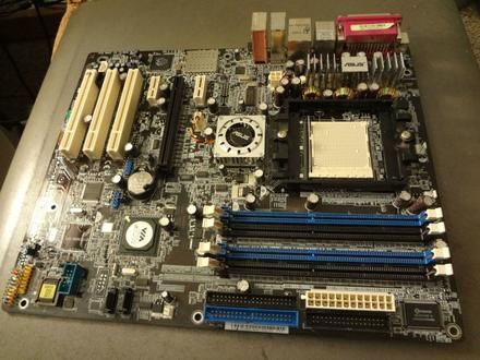Asus A8V E Deluxe Socket 939 Motherboard AMD ASUSTeK System Board Rev 