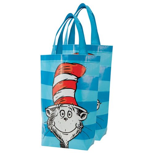   Cat in The Hat One Small Shopping Tote or Bag 10 x 12 VR A25