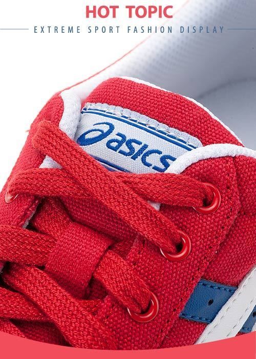 Brand New Asics Aaron CV Red White Shoes TQA409 2301 12A
