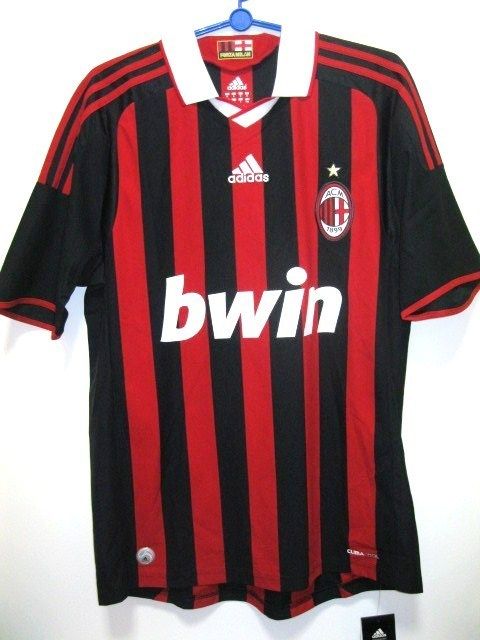 BNWT AC Milan Home Football Soccer Jersey Trikot 2009 2010