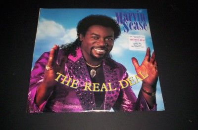 Marvin Sease The Real Deal Funk Soul 1989 RARE Promo LP
