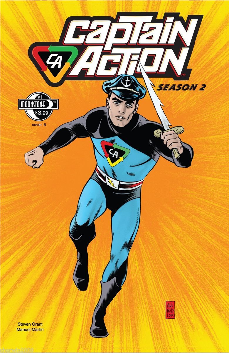   Comic Book Action Boy Ideal Moonstone Season 2 Mike Allred New