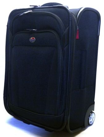 American Tourister Luggage Ilite Dlx 21 Upright Black One Size