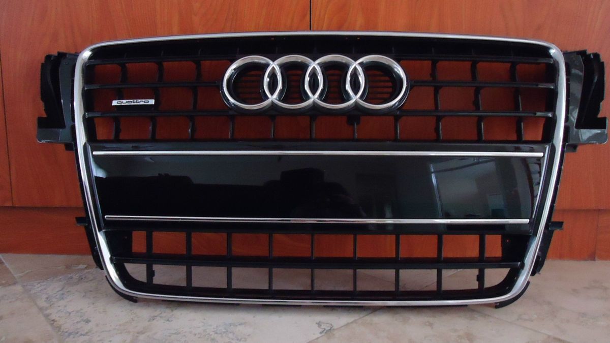 Audi A5 Front Grille Black and Chrome 2009 2011