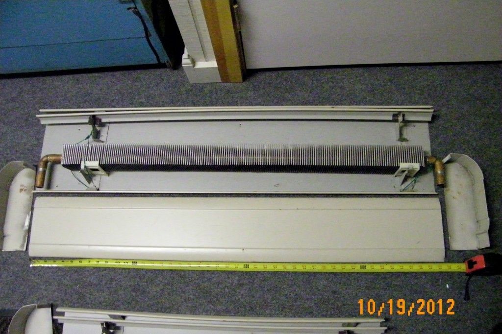 HYDRONIC HOT WATER BASEBOARD HEATERS 3 4 STERLING KOM PAK 10 TALL HIGH 