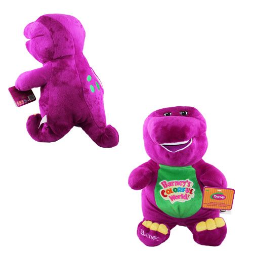 Barney Dinosaur 40 cm Soft Plush Doll Toy with Music