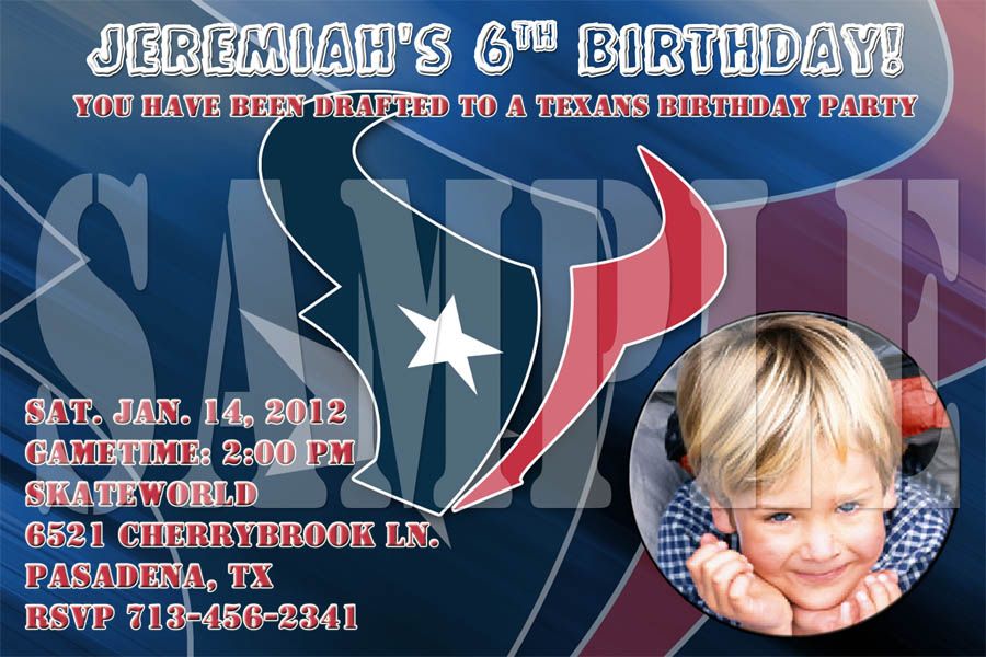   Arizona Diamondbacks Custom Birthday Party Invitations Personalized