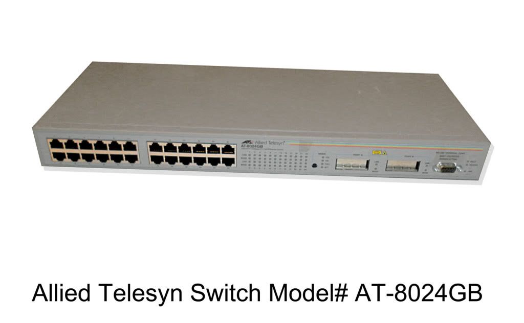Allied Telesis 10 100TX Fast Ethernet Switch AT8024GB