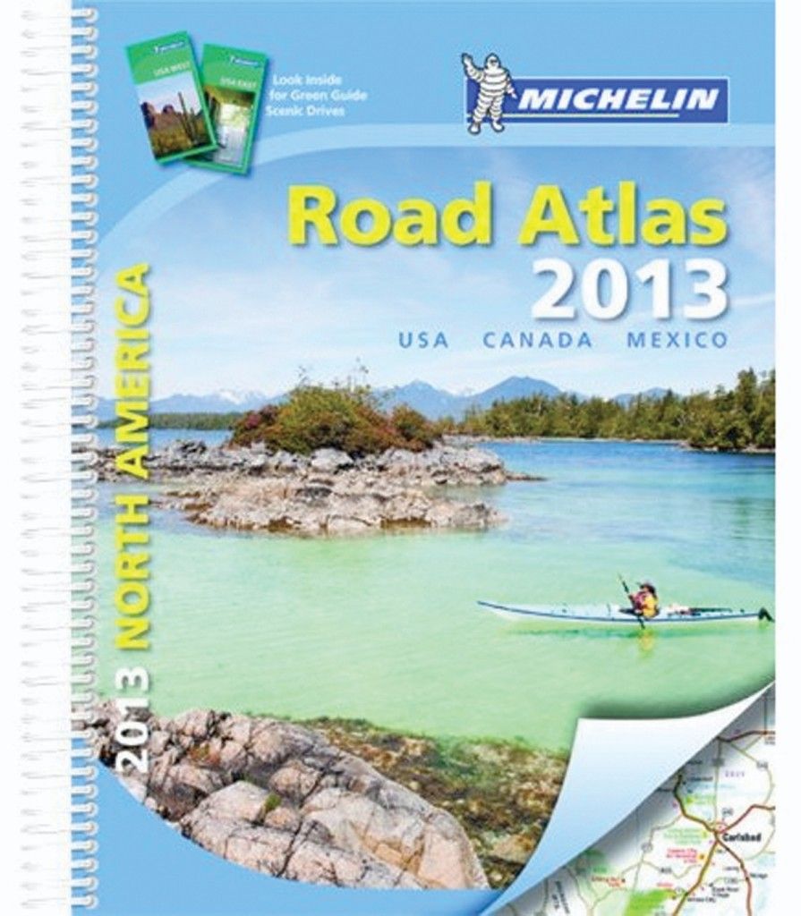   States USA Canada Mexico Road Atlas Deluxe Spiral 2067175424