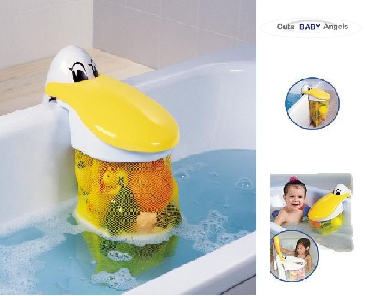 Pelis Play Pouch Bath Fun Toy Drip Net Bag Child Tidy