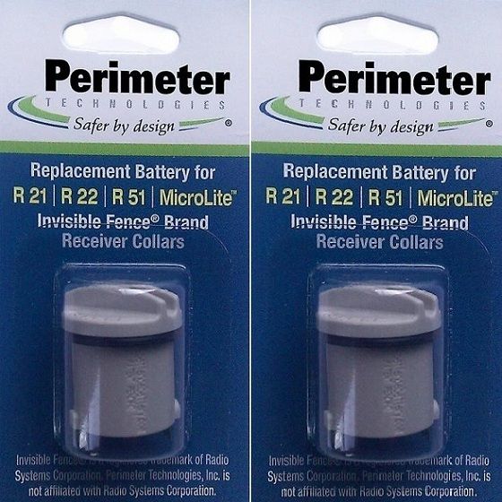 Pack Invisible Fence Battery Compatible R21 R22 R51