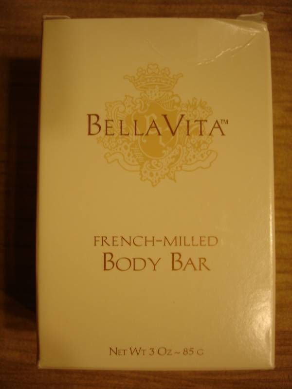 Bella Vita French Milled Body Bar 3 oz Hi End Soap