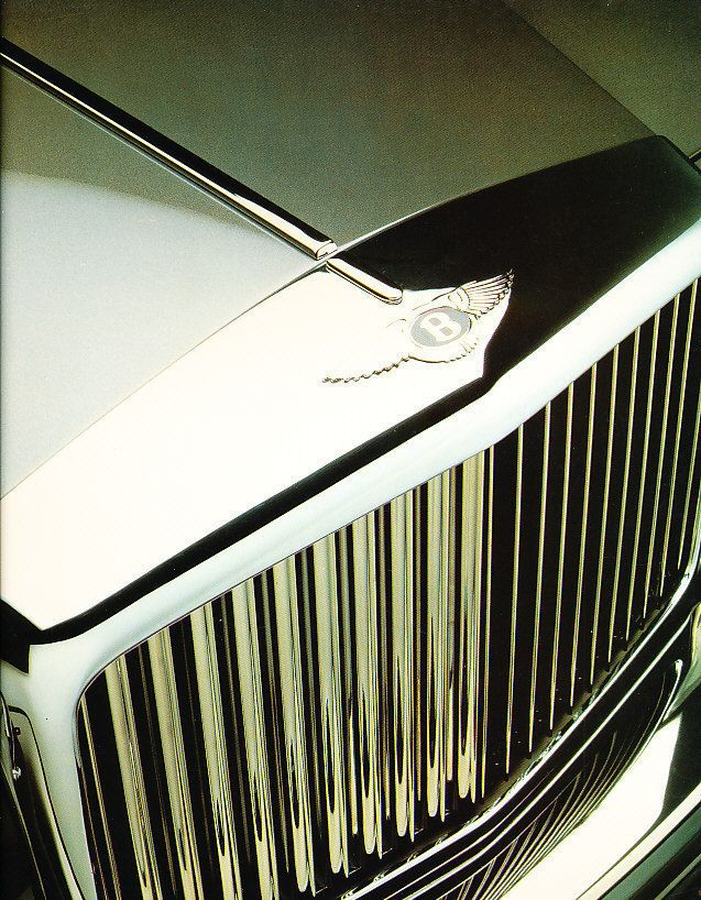1987 Bentley Original Sales Brochure Mulsanne Turbo R Eight 