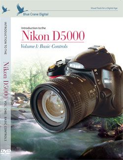 Blue Crane Nikon D5000 Training Instructional DVD New