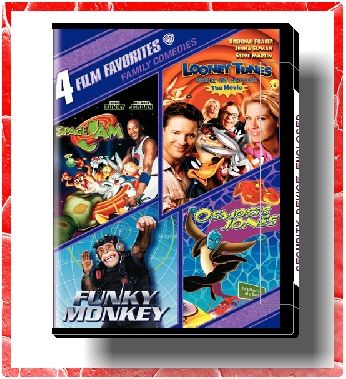 SPACE JAM, OSMOSIS JONES, FUNKY MONKEY, LOONEY TUNES BACK IN ACTION on 