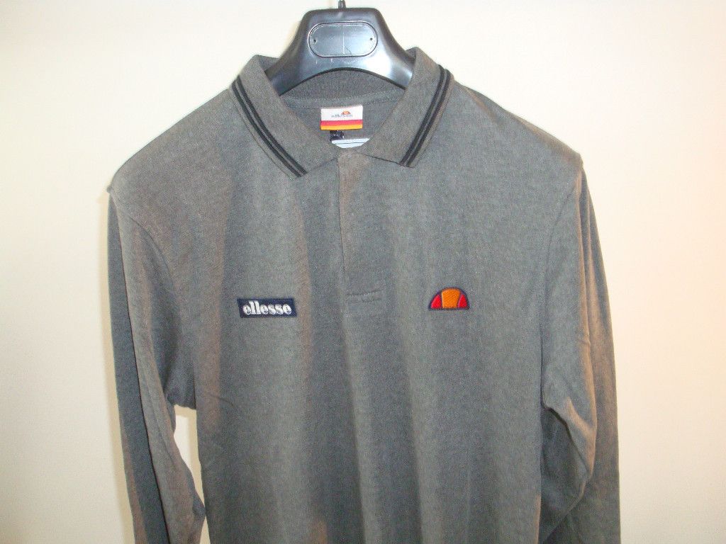 ellesse POLO BORIS BECKER VILAS 80s casuals VINTAGE LARGE 3xl