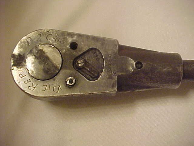Vintage Snap on Ratchet 3 4 in Drive L72T w Handle