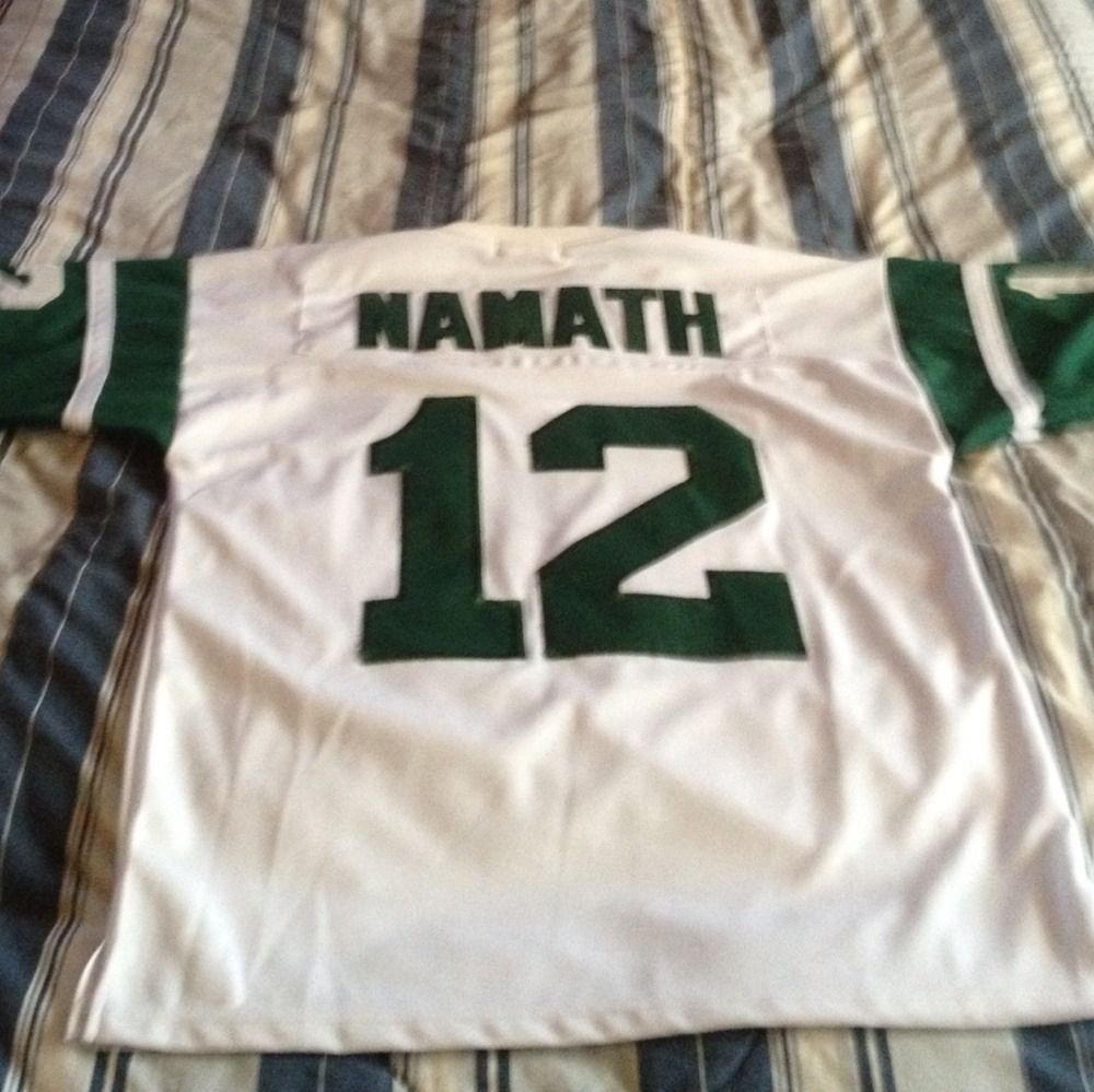 Ney York Jets Joe Namath Super Bowl 3 Jersey Size 48