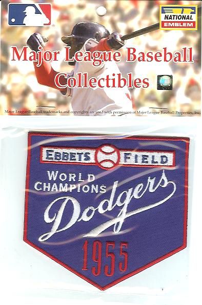 1955 Brooklyn Dodgers World Series Champions Patch