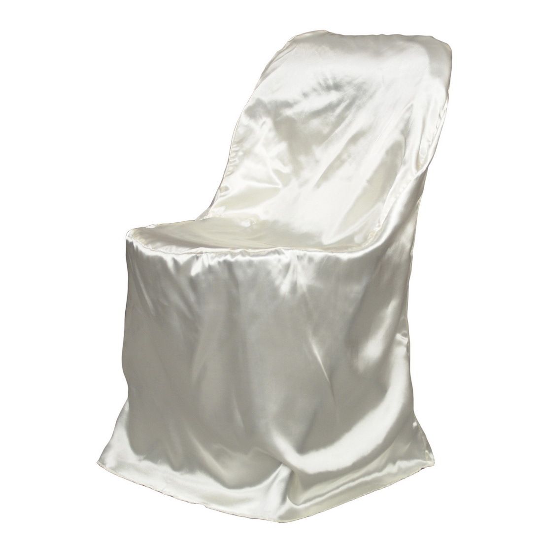 Satin Folding Chair Cover High Quality for Wedding Shower or Party 