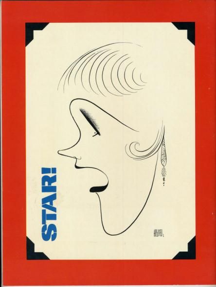Scrapbook of A Star Souvenir Program Julie Andrews 1968 Gertrude 