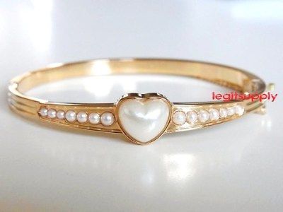 marc m jacobs gold moonstone bracelet bangle cuff bag one