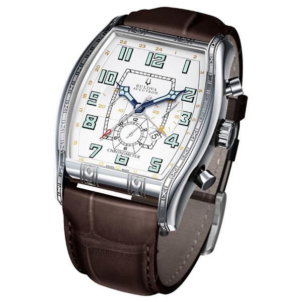 New Bulova Accutron Conqueror 63B152 Limited Edition Chronometer Watch 