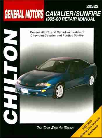 Chevy Cavalier Pontiac Sunfire Repair Shop Manual 1995 1996 1997 1998 