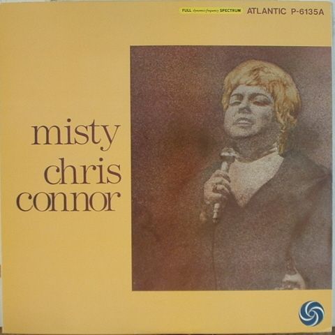 Chris Connor Misty Atlantic 6135 Japan Autographed