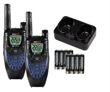 Cobra MicroTalk 25 Mile Walkie Talkies Handheld Radios