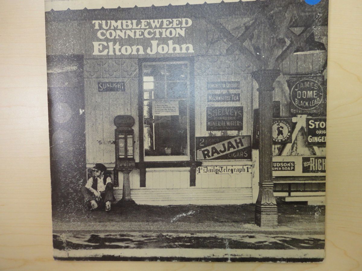 Elton John 12 LP Record Album   Tumbleweed Connection