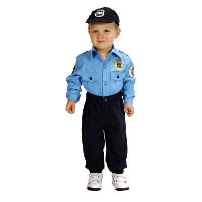 Baby Police Officer Cop Costume Infant SIZE18MONTHS Originally $59 99