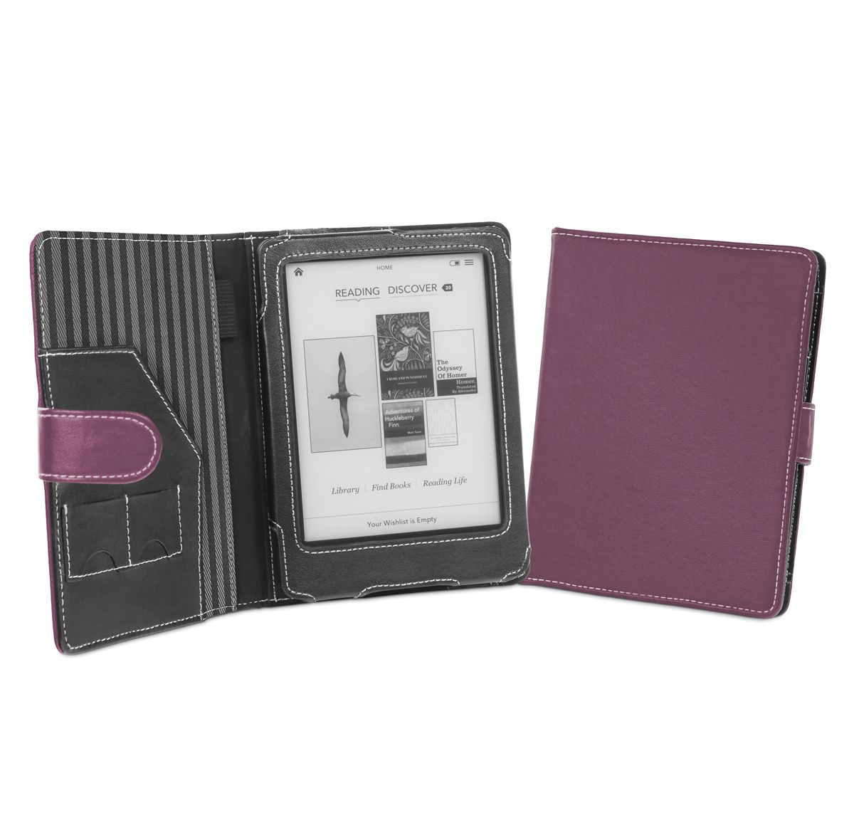 Cover Up Kobo Glo eReader Book Style Cover Case with Auto Sleep Wake