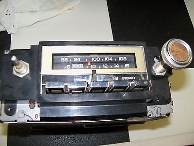 Working 1979 Chevy Truck AM FM Radio GM Delco Serviced