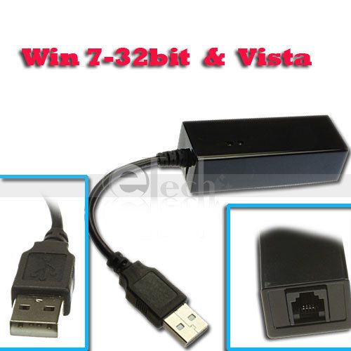  V9 0 V 92 External Dial Up Voice Fax Data Modem for Windows7