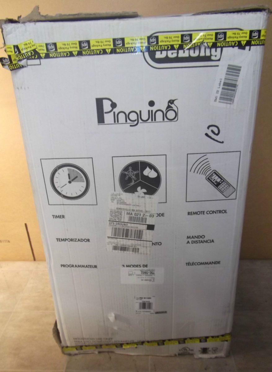 Delonghi Pinguino PAC N115EC 11500 BTU Portable Air Conditioner