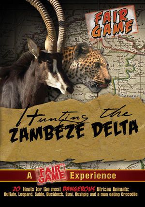 Hunting Zambeze Delta 1 DVD Africa Leopard Sable Suni