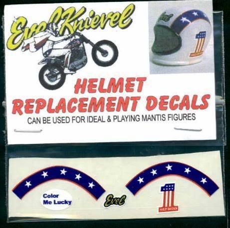  Evel Knievel Helmet Decals