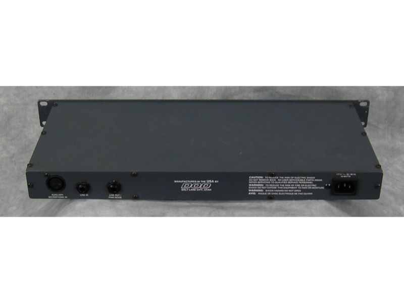 Up for bids is a DOD rack mount RTA Series II Real Time Audio Analyzer