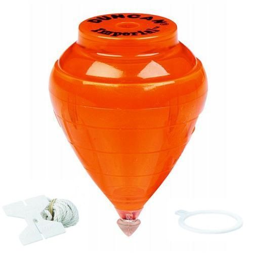 Orange Duncan Spin Top Spinning Top Occupational Therapy Fidget Toy