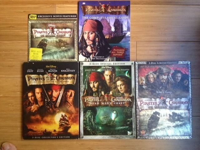  of The Caribbean Trilogy 7 DVD w Best Buy Exclusive Booklet DVD