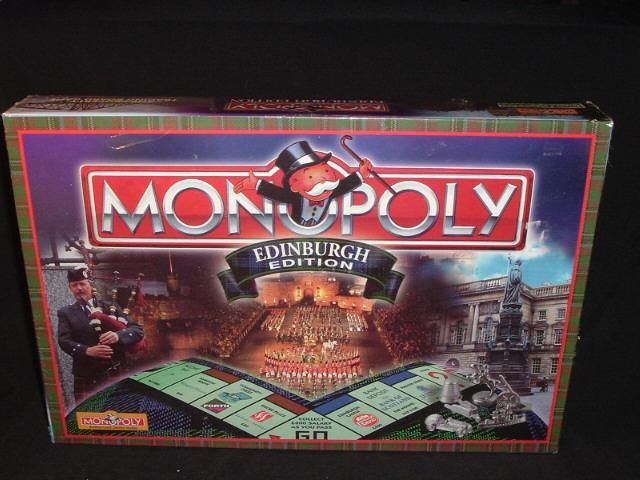 Edinburgh Monopoly Scotland Edition New SEALED United Kingdom Scottish