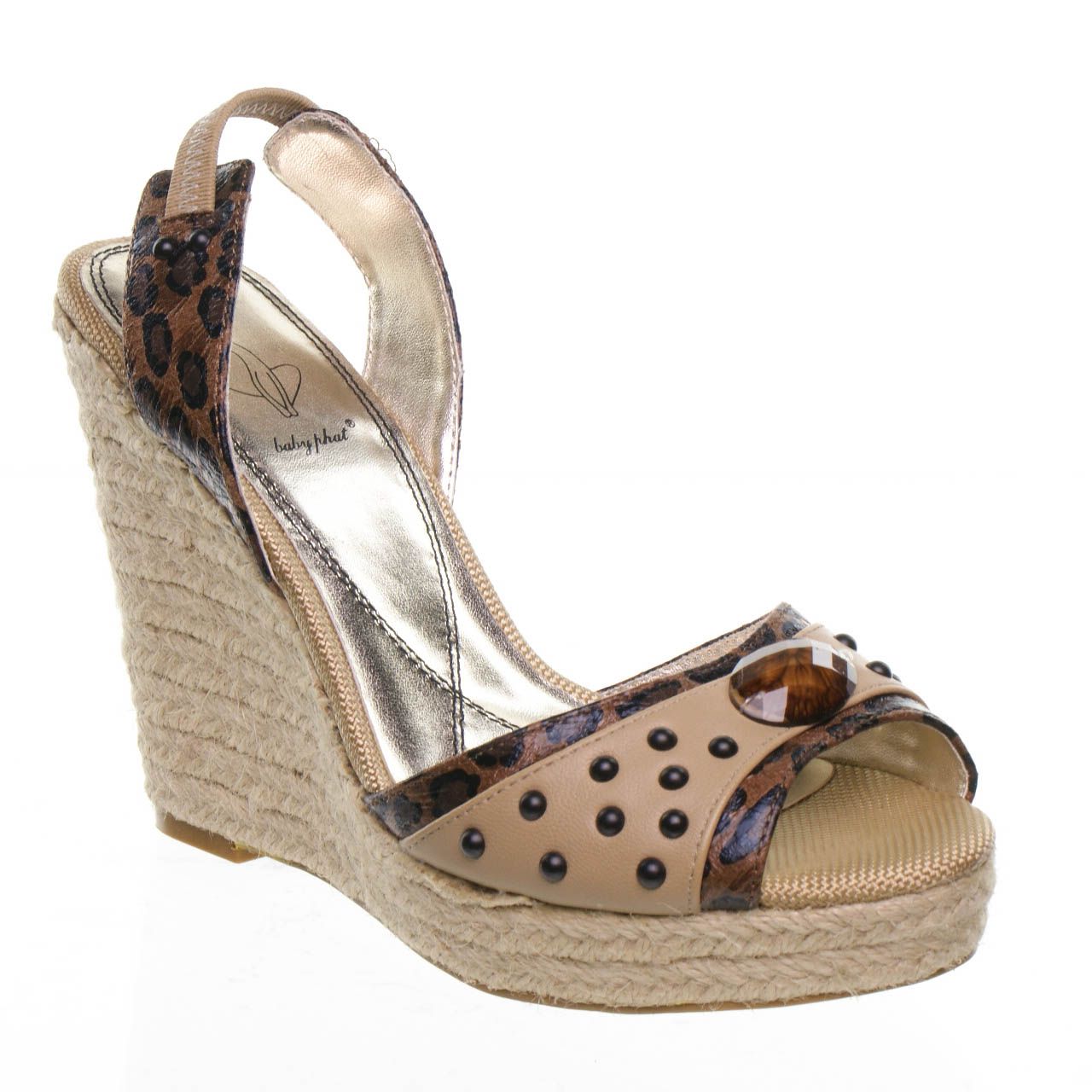 baby phat addison wedge sandal brand baby phat material synthetic