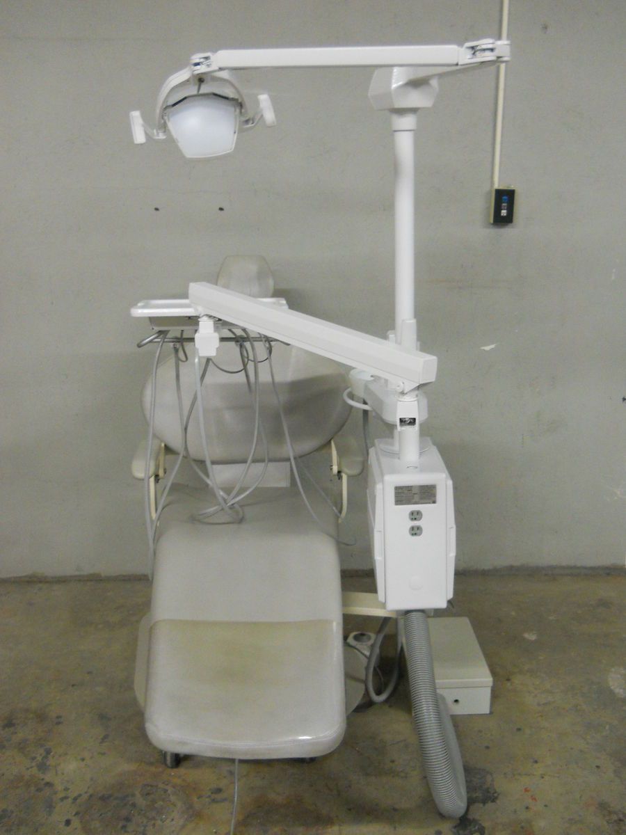 Engle Chair Adec Delivery Unit Pelton Crane Light Used Dental