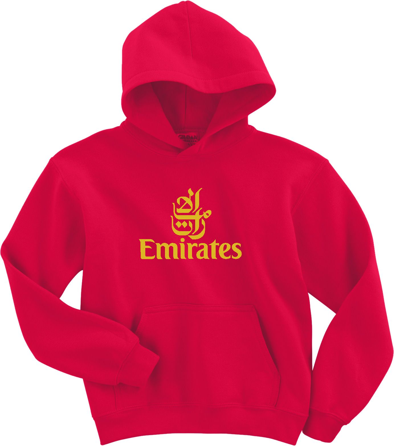  or White Hoody in cool cotton with a Gold or Red Vintage Airline Logo