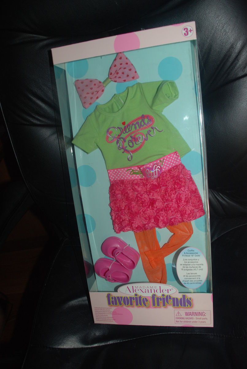  Outfit for Favorite Friends 18 Madame Alexander Dolls New