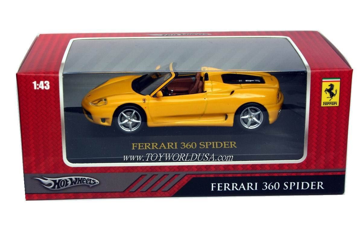 Hot Wheels Collectors Ferrari 360 Spider