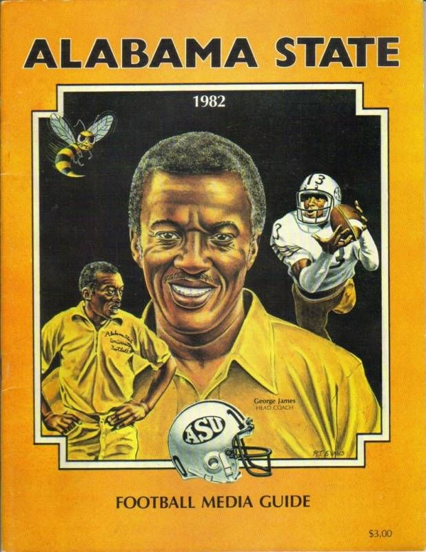  1982 Alabama State Football Media Guide