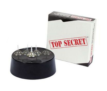 Fascinations Top Secret Kinetic Levitron Spinning Spin Toy